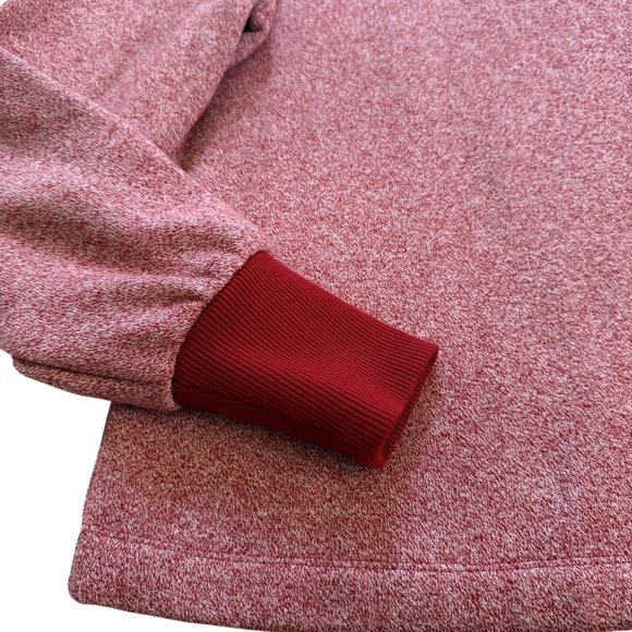 LOFT Red and White Patterned Sweater - Picture 12 of 16